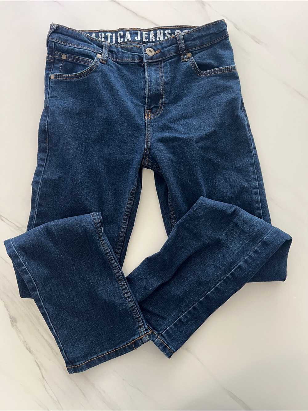 Nautica Kid’s Navy Straight Leg Jeans